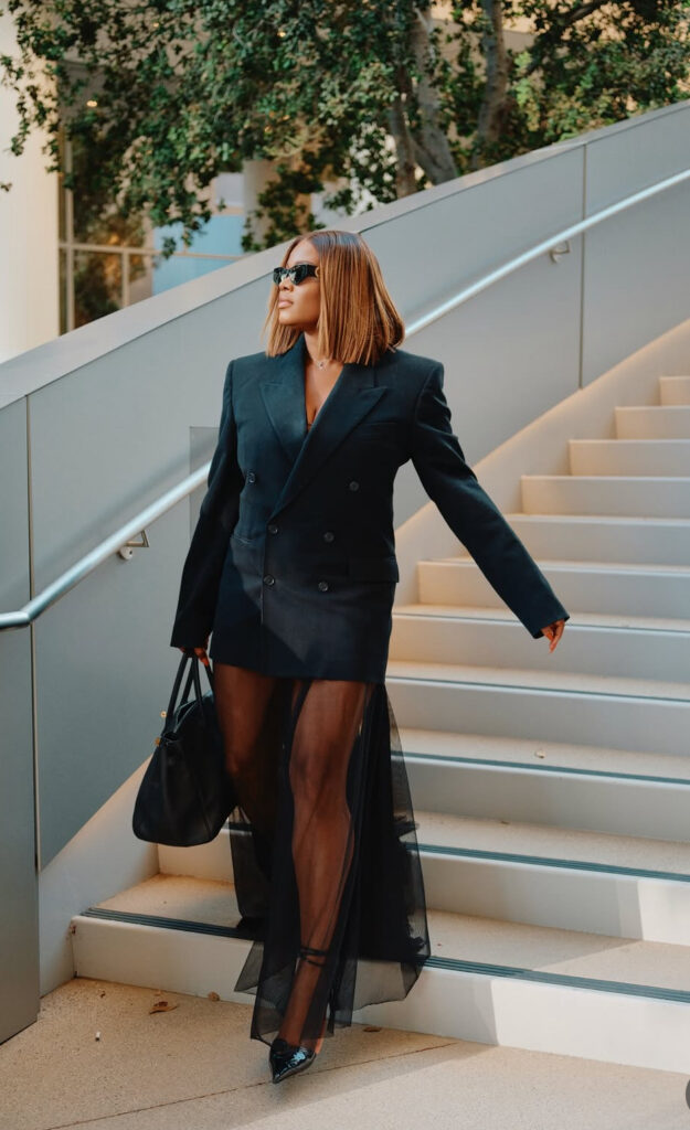 the bomb fashion show: dress code calls for black and white extraordinary looks