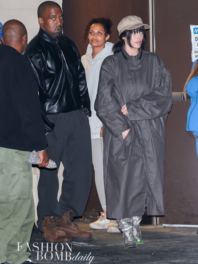 fashion bomb couple: kanye west and bianca censori spotted on date night in los angeles (find out more about bianca’s ysl crystal studded boots here)