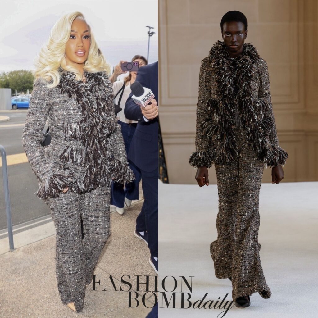cardi b attends court in style wearing a white jacquemus suit, giambattista valli fringe, and more!