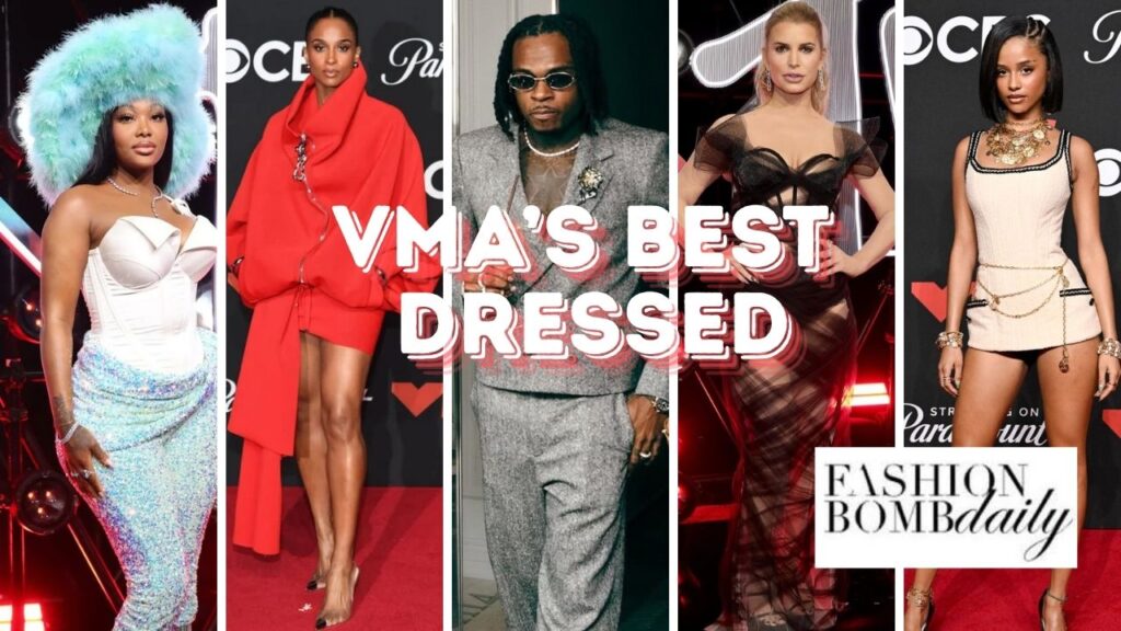 the vma awards top 10 best dressed: summer walker in custom howie b, ciara in schiaparelli, gunna in valentino + more!