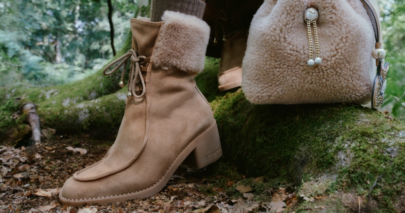 jimmy choo gets cozy with winter 2025 capsule