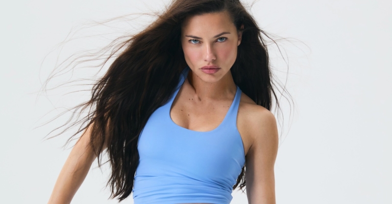 adriana lima models adanola’s ultimate uniform in style