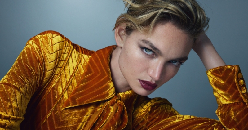 camille opp serves high shine in hunger magazine