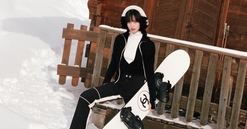 nana komatsu is an ice queen in chanel’s coco neige line