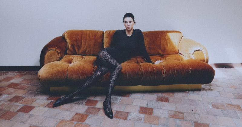 kendall jenner & calzedonia bring lace tights back