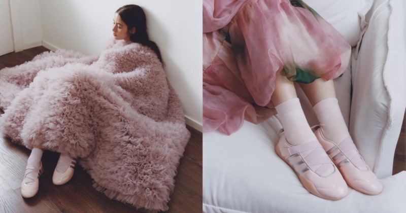 adidas x clot & caroline hú just made balletcore feel sporty