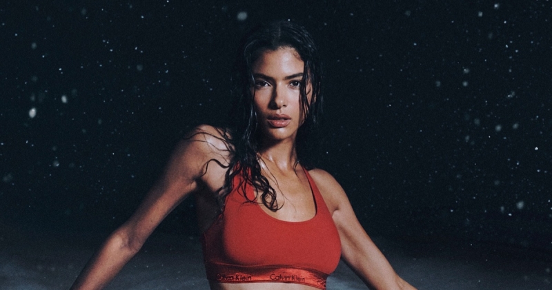 calvin klein underwear brings the heat for the holidays