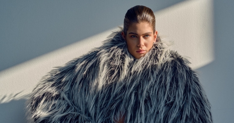 anthi fakidari goes bold for harper’s bazaar greece