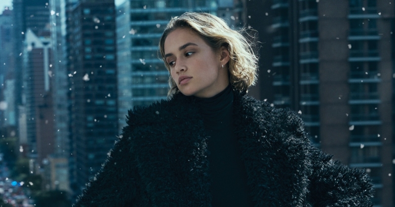 dkny holiday 2025 embraces snowy style