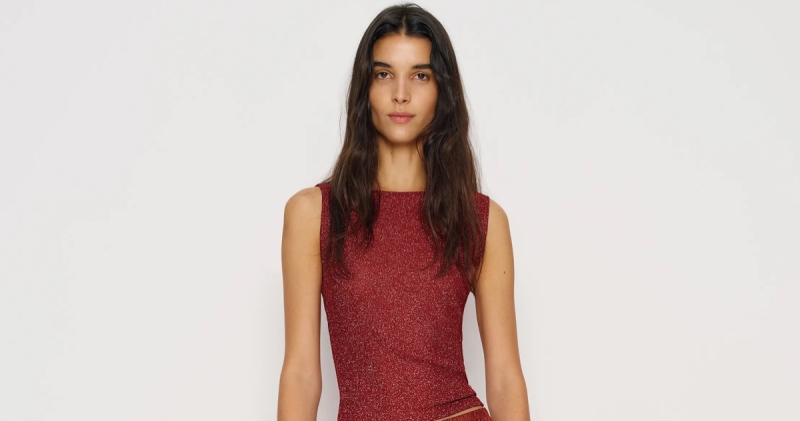 reformation’s holiday tops will make an entrance