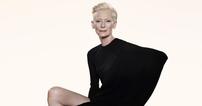 tilda swinton wows in tom ford black orchid reserve ad