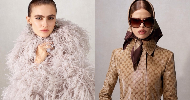 gucci’s la famiglia campaign has a cast full of characters