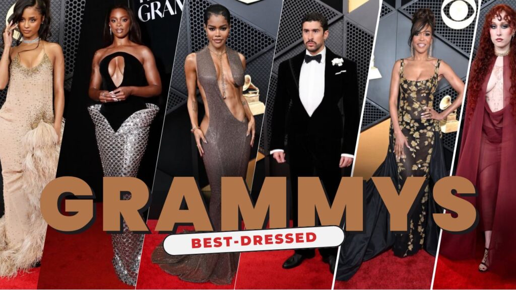 top 10 best dressed at the 2026 grammys: teyana taylor slays in tom ford, ari lennox stuns in valdrin sahiti, bad bunny in schiaparelli & more