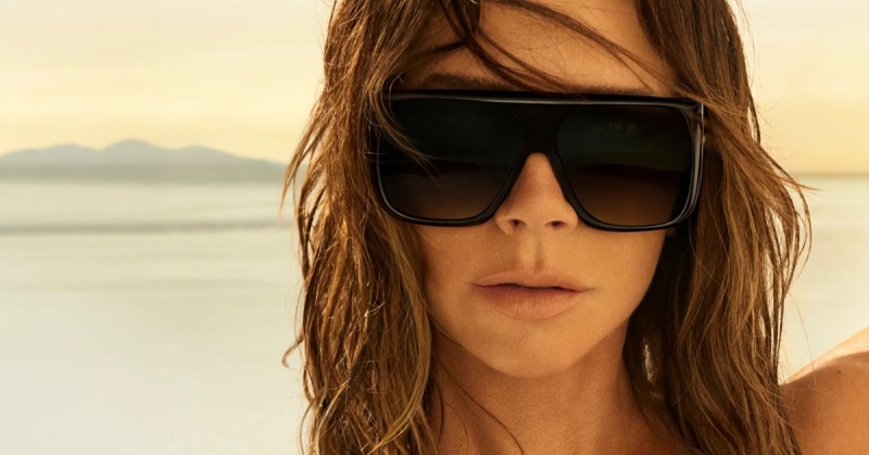victoria beckham steps into the sun for spring 2026 eyewear